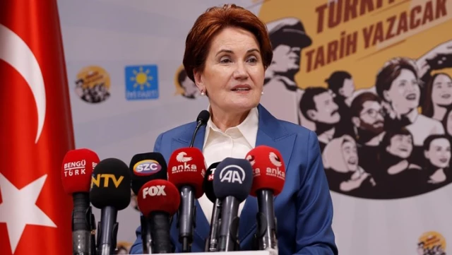 Seçim sonuçları sonrası İYİ Parti lideri Meral Akşener kameralar karşısında: Cumhurbaşkanı Erdoğan'ı tebrik ediyorum