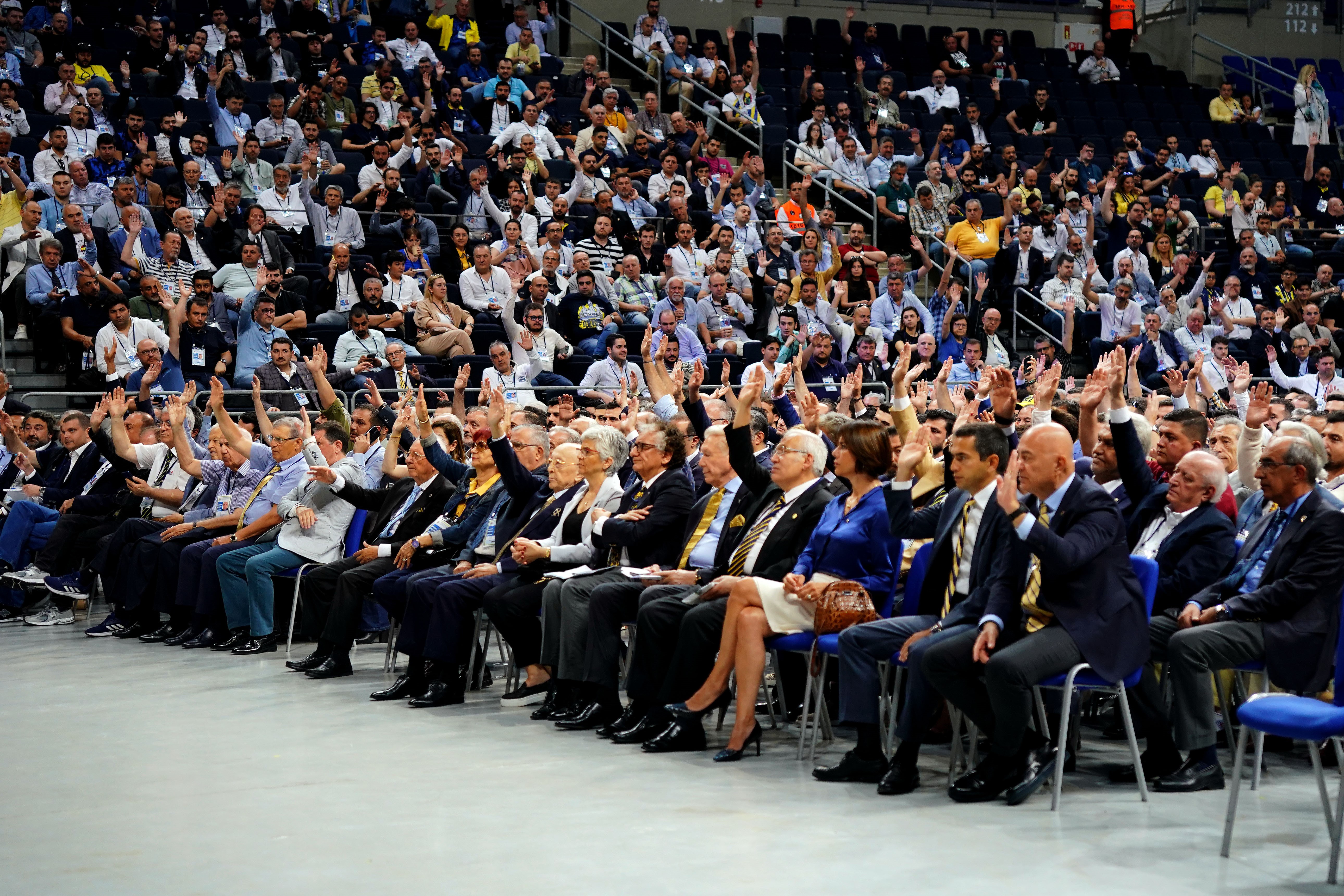 Fenerbahçe'nin 2022 Yılı Olağan Mali Genel Kurul Toplantısı başladı