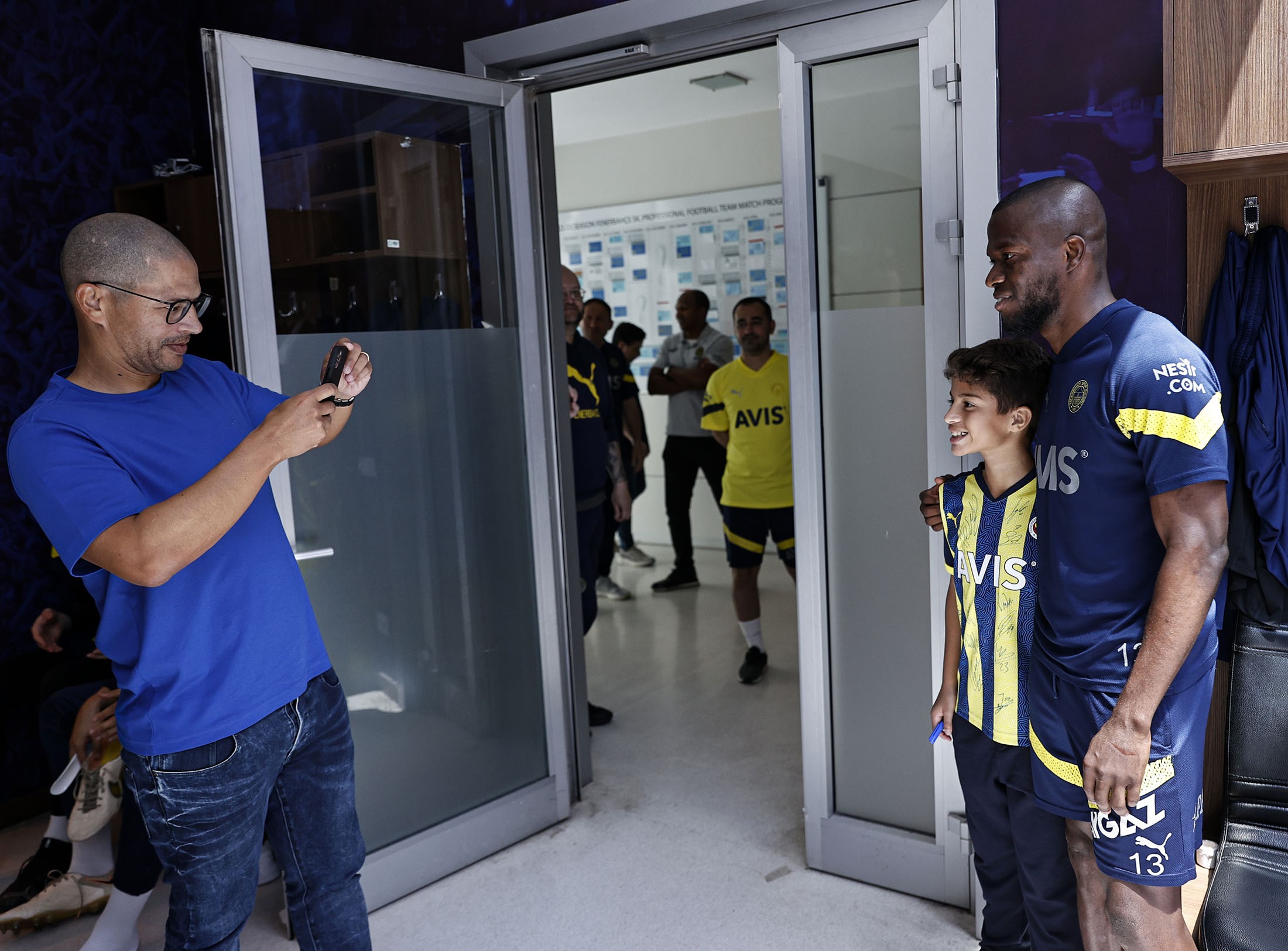 Alex de Souza’dan, Fenerbahçe'ye ziyaret