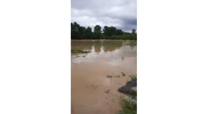 Kocaeli’nin turistlik ilçesi Kandıra da yağıştan nasibini aldı