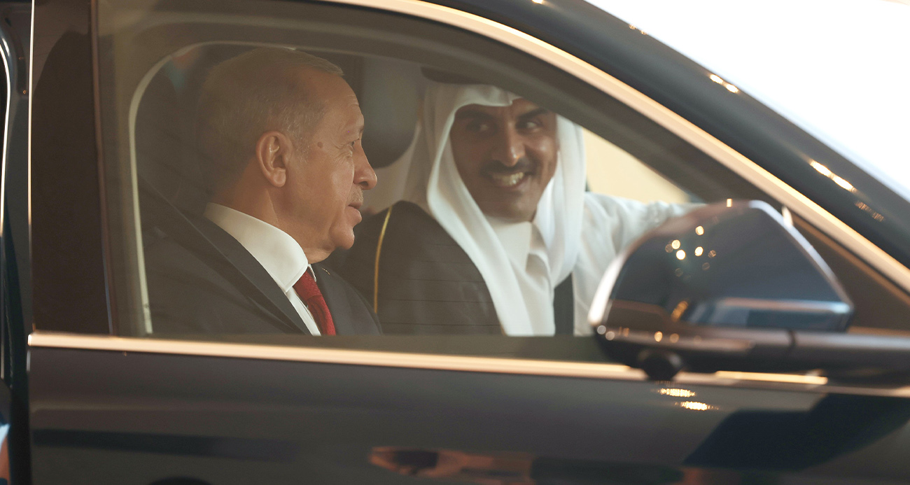 Katar Emiri Al Thani: “Kardeşim Cumhurbaşkanı Erdoğan'ı Doha'da ağırlamaktan memnuniyet duydum“