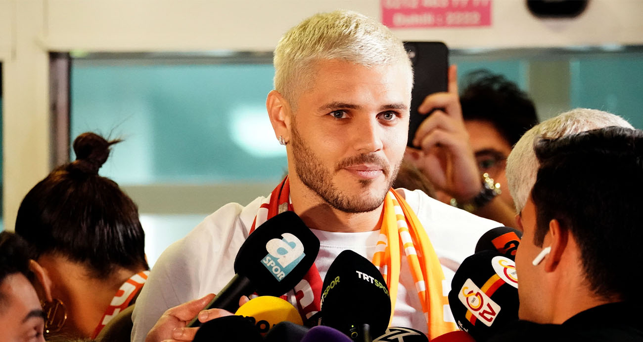 Mauro Icardi, İstanbul’a geldi