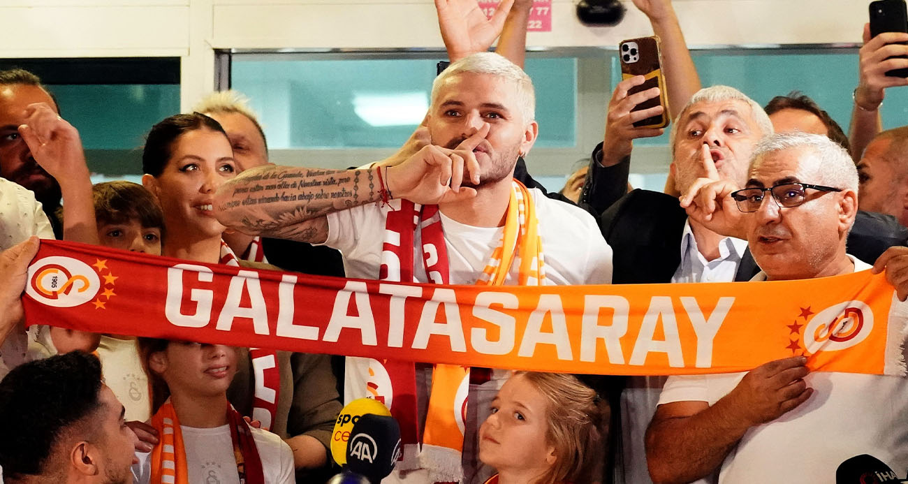 Mauro Icardi, İstanbul’a geldi