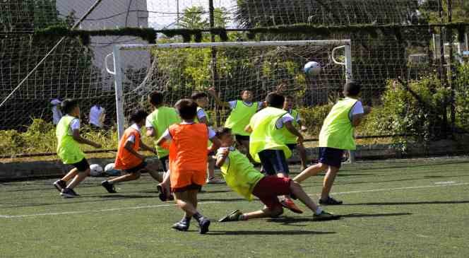 Geleceğin futbolcuları Çine’de yetişiyor