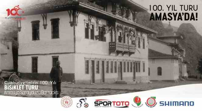 100.Yıl Cumhuriyet Bisiklet Turu’nun 2. etabında bisikletçiler, Amasya’dan Havza’ya pedal çevirecek