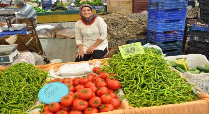 Fethiye pazarında zam şampiyonu ’fasulye’ oldu