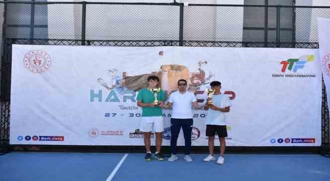 Harput Cup Tenis Turnuvası sona erdi