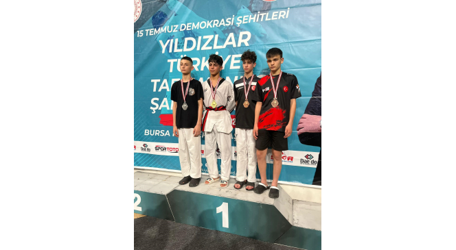 Bilecikli taekwondocu Türkiye 3’üncüsü oldu