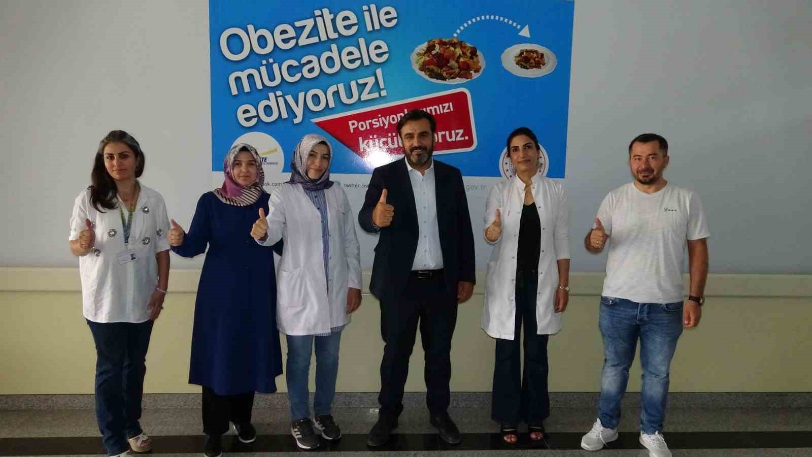 Van’daki obezite merkezi yılda 1 ton kilo verdirdi