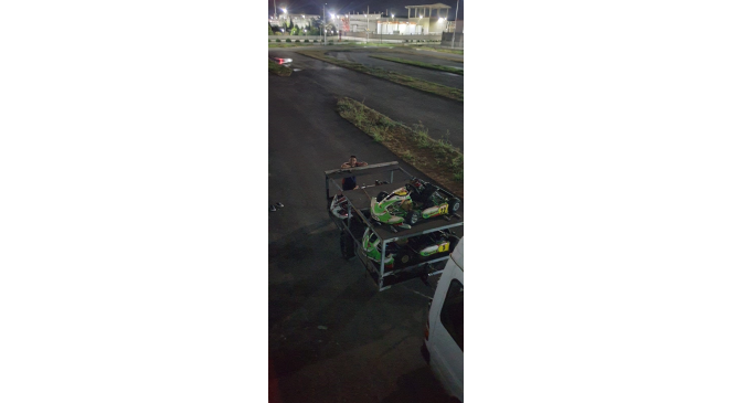 Nazilli’de go-kart araçları piste indi