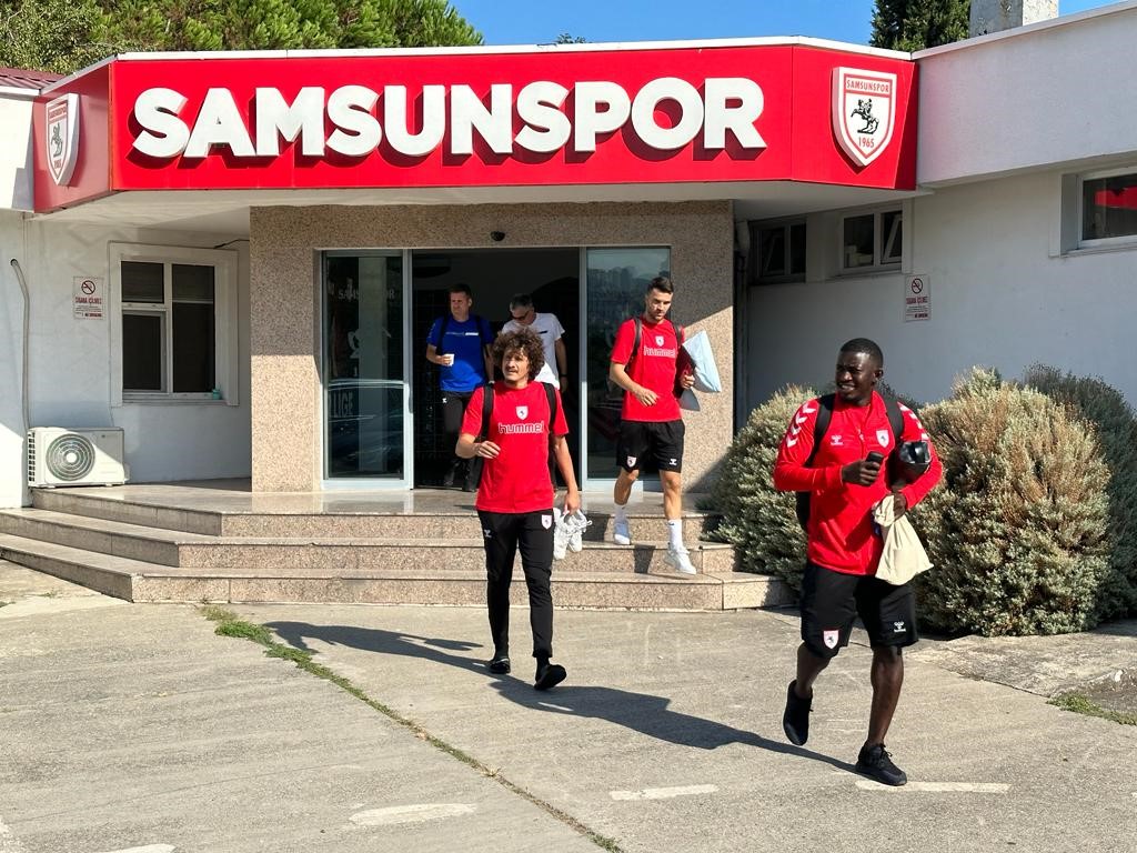 Samsunspor, Kayseri’ye gitti