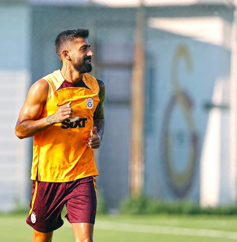 Kerem Demirbay, Galatasaray ile ilk antrenmanına çıktı