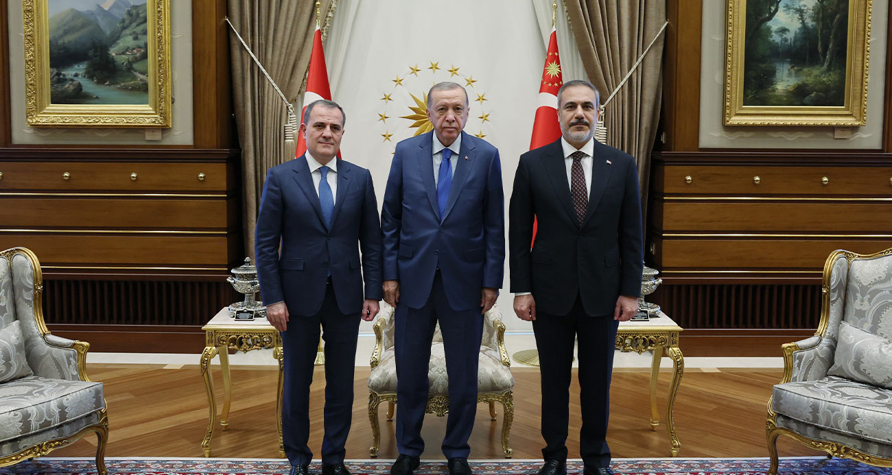 Cumhurbaşkanı Erdoğan, Azerbaycan Dışişleri Bakanı Bayramov’u kabul etti