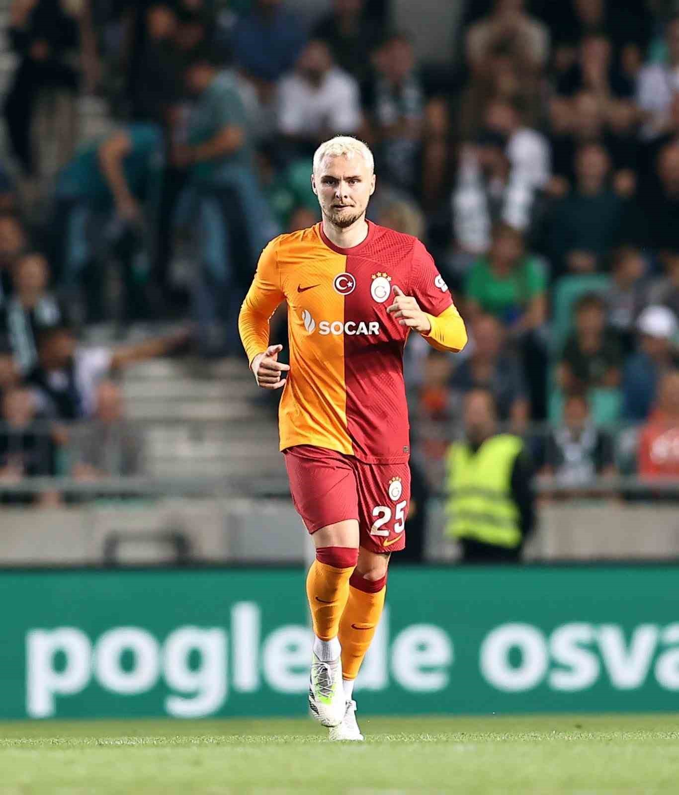 UEFA Şampiyonlar Ligi: Olimpija Ljubljana: 0 - Galatasaray: 1 (İlk yarı)