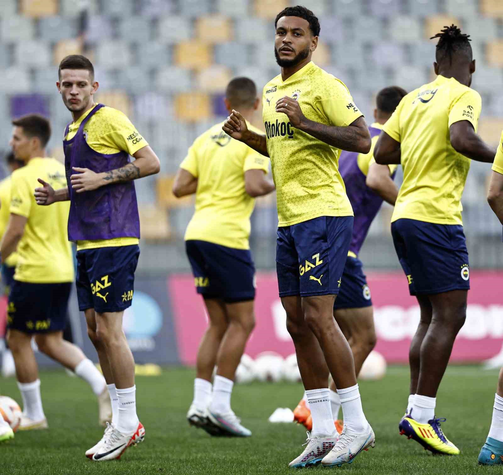 Fenerbahçe, Maribor maçı hazırlıklarını tamamladı