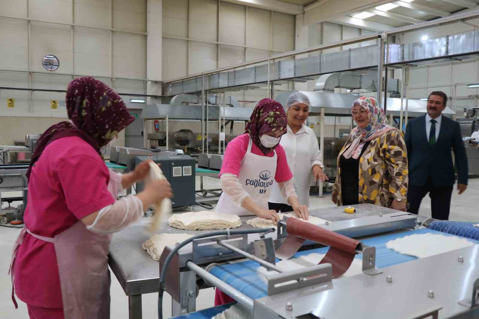 Kırşehir Organize Sanayi Bölgesi’nde kadın istihdamı artıyor