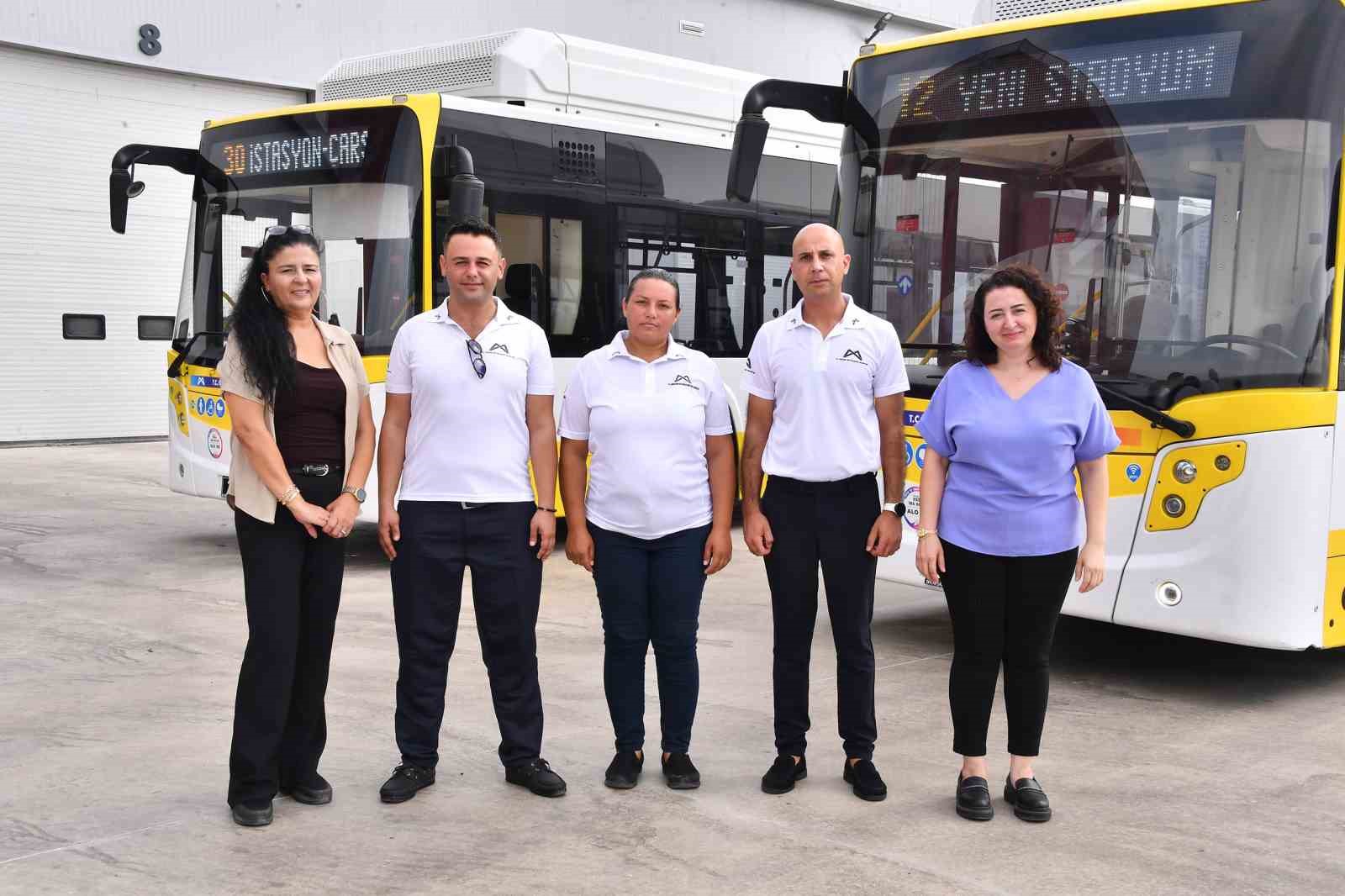 Önce eğitimini aldılar ardından şoför olarak işbaşı yaptılar