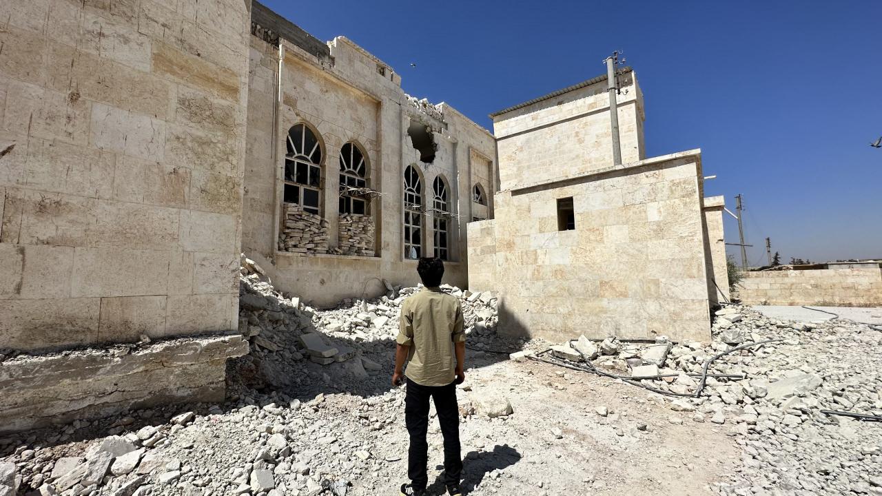 PKK/YPG'den camiye ve evlere saldırı