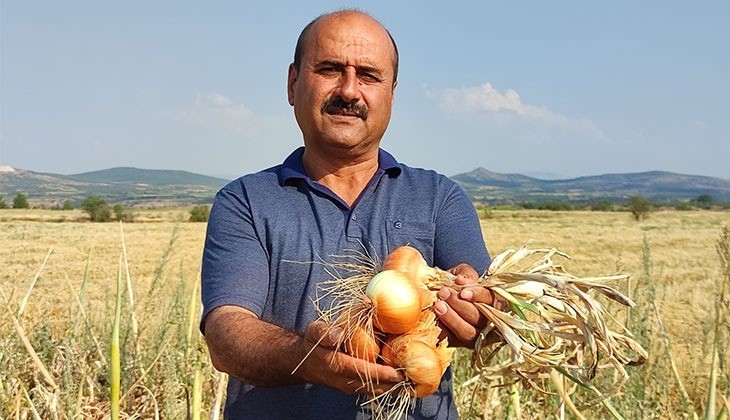 Soğan çiftçinin yeni umudu oldu