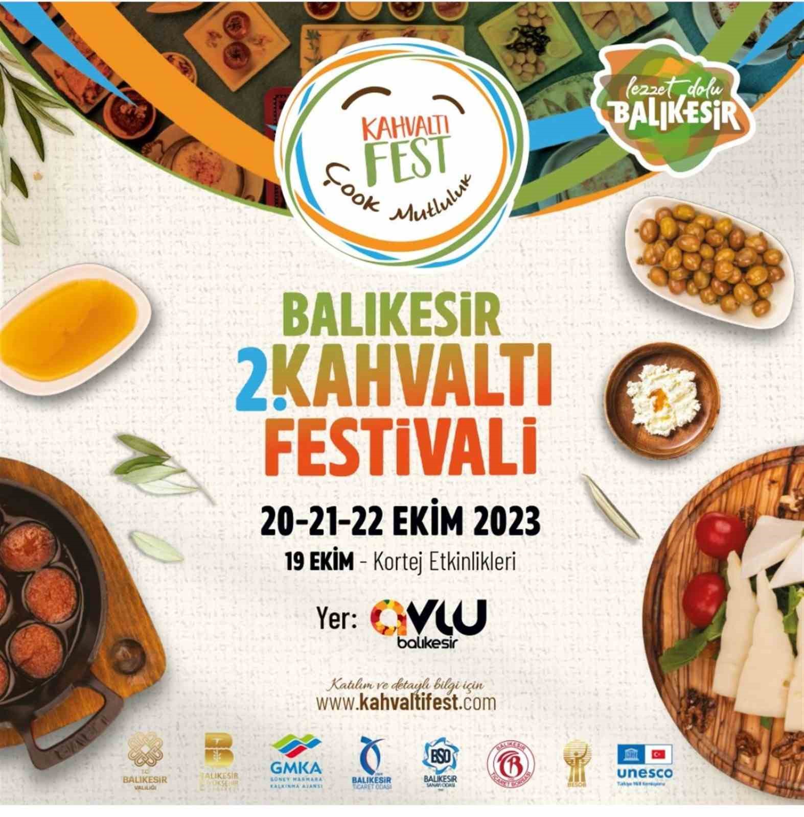 Balıkesir 2.Kahvaltı Festivali başlıyor