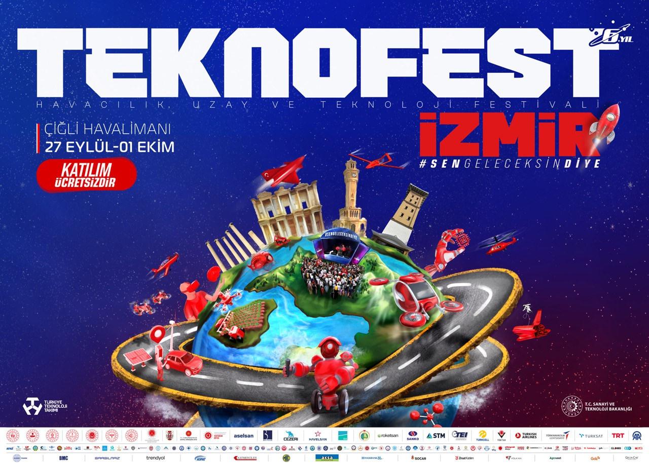 Heyecan kaldığı yerden devam ediyor TEKNOFEST 27 Eylül’de İzmir’de