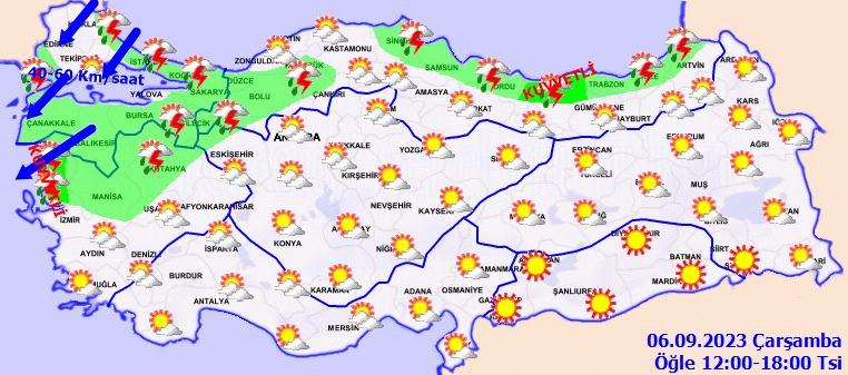 Sağanak alarm: Meteoroloji tek tek uyardı!