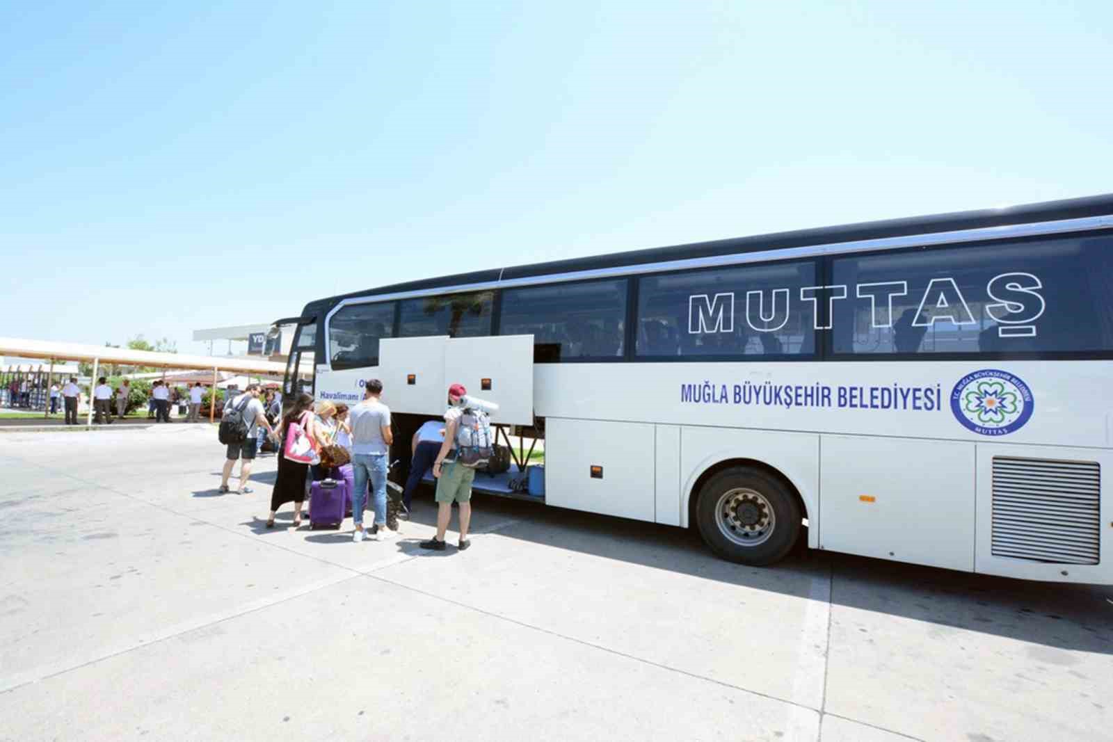 MUTTAŞ Haziran-Ağustos aylarında 307 bin kişi taşıdı