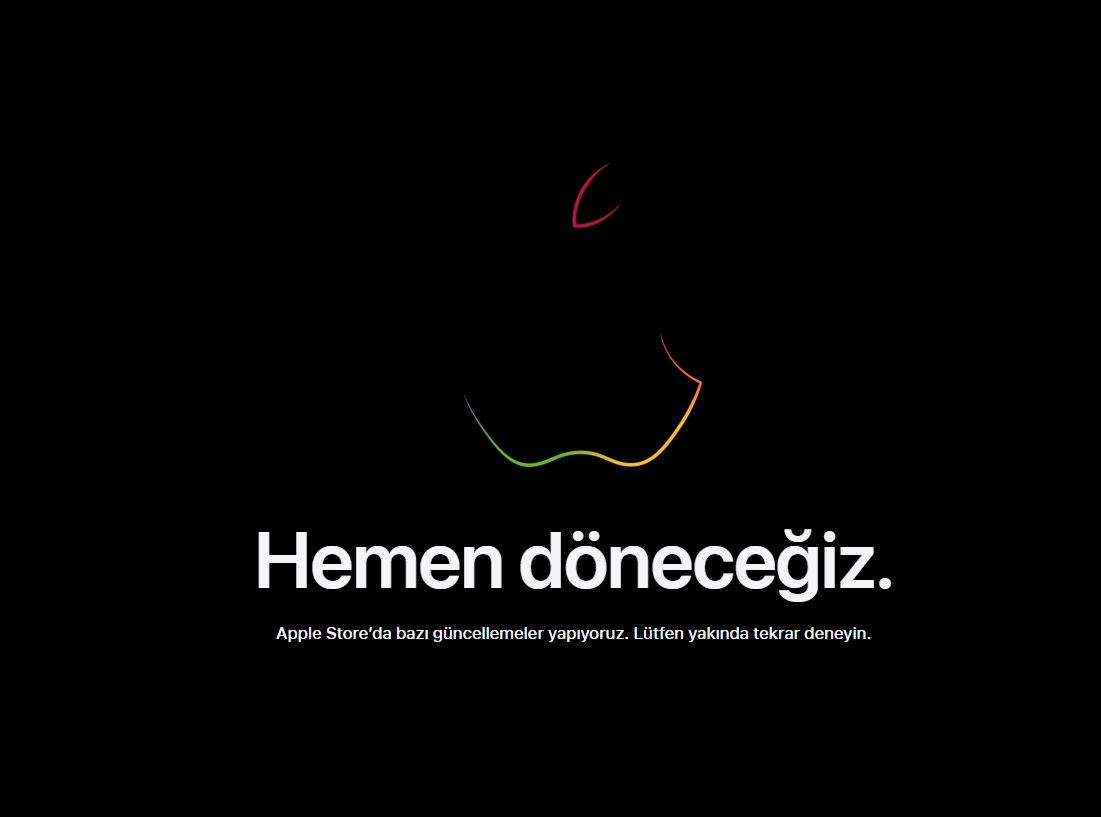 Apple Store kapandı: siteye erişilemiyor!