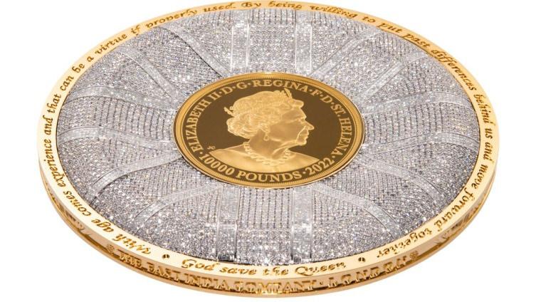 Kraliçe 2. Elizabeth anısına madeni para tasarlandı: Değeri tam 23 milyon dolar!