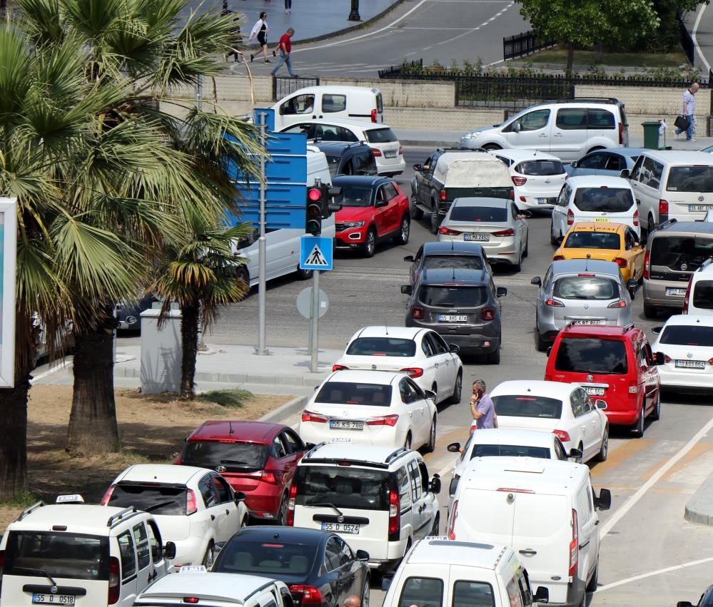 Samsun’da trafiğe kayıtlı araç sayısı 441 bini geçti