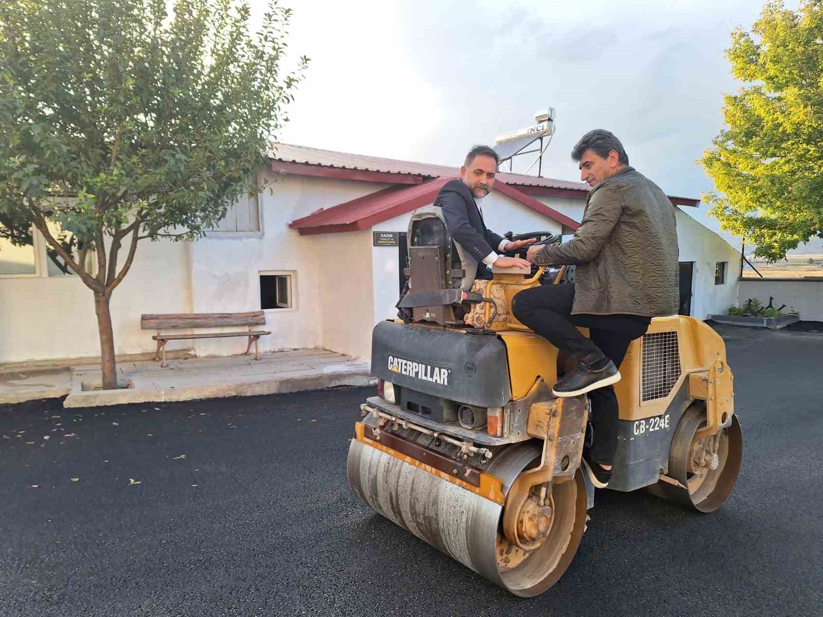 Başkan Uçar’ın silindir deneyimi