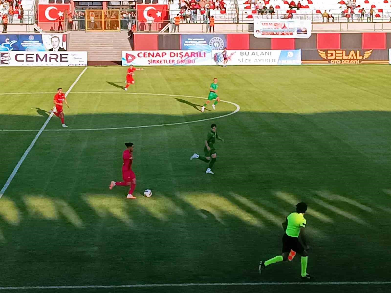 TFF 2. Lig: Vanspor FK: 2 - Kırşehir Futbol Spor Kulübü: 0