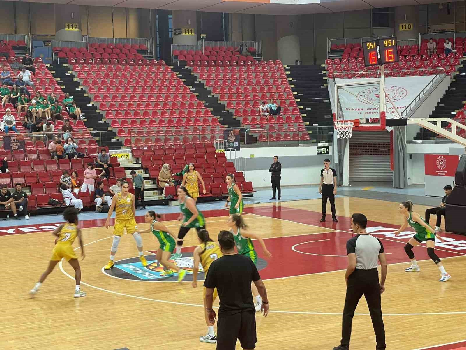 İzmit Belediyespor, yeni sezon öncesi 17. Erciyes Cup’ta form tuttu