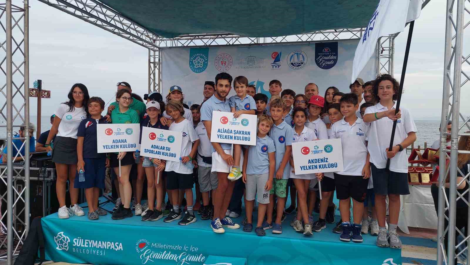Uluslararası yelken yarışları 5 ülkenin katılımı ile Tekirdağ’da başladı