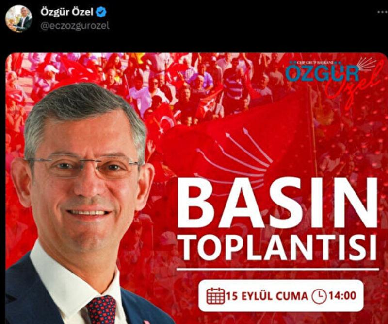 Özgür Özel'e CHP'den ilk destek geldi!