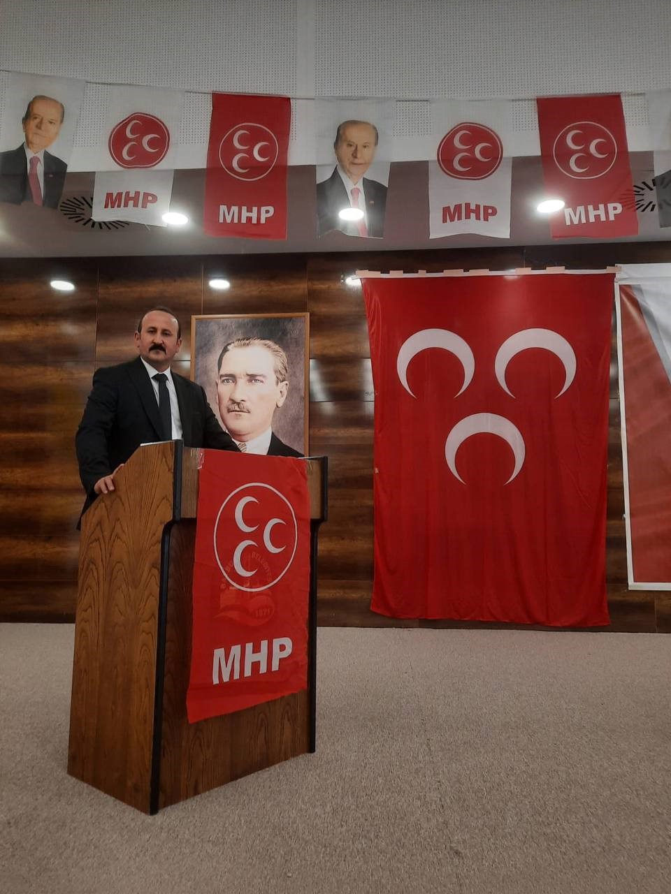 MHP Bayburt Merkez İlçe Başkanı Çalışkan oldu