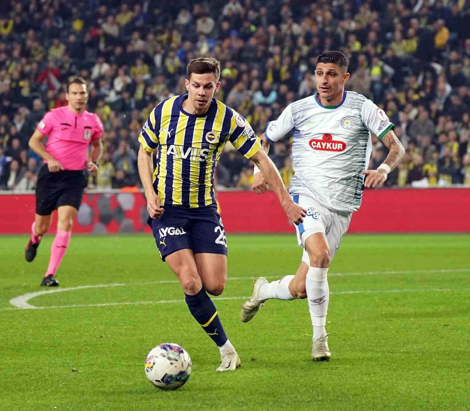 Fenerbahçe ile Çaykur Rizespor 43. randevuda