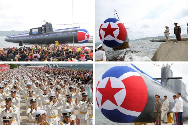 Kuzey Kore ilk taktik nükleer denizaltısını tanıttı: Seçilen tarih dikkat çekti