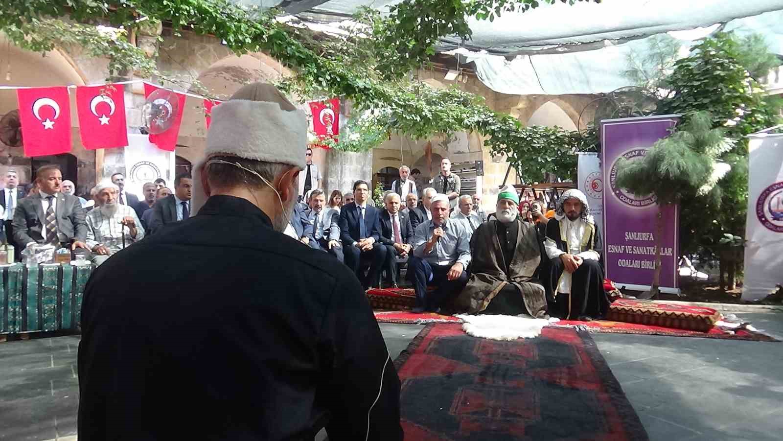 Şanlıurfa’da Ahilik Haftası kutlanıyor