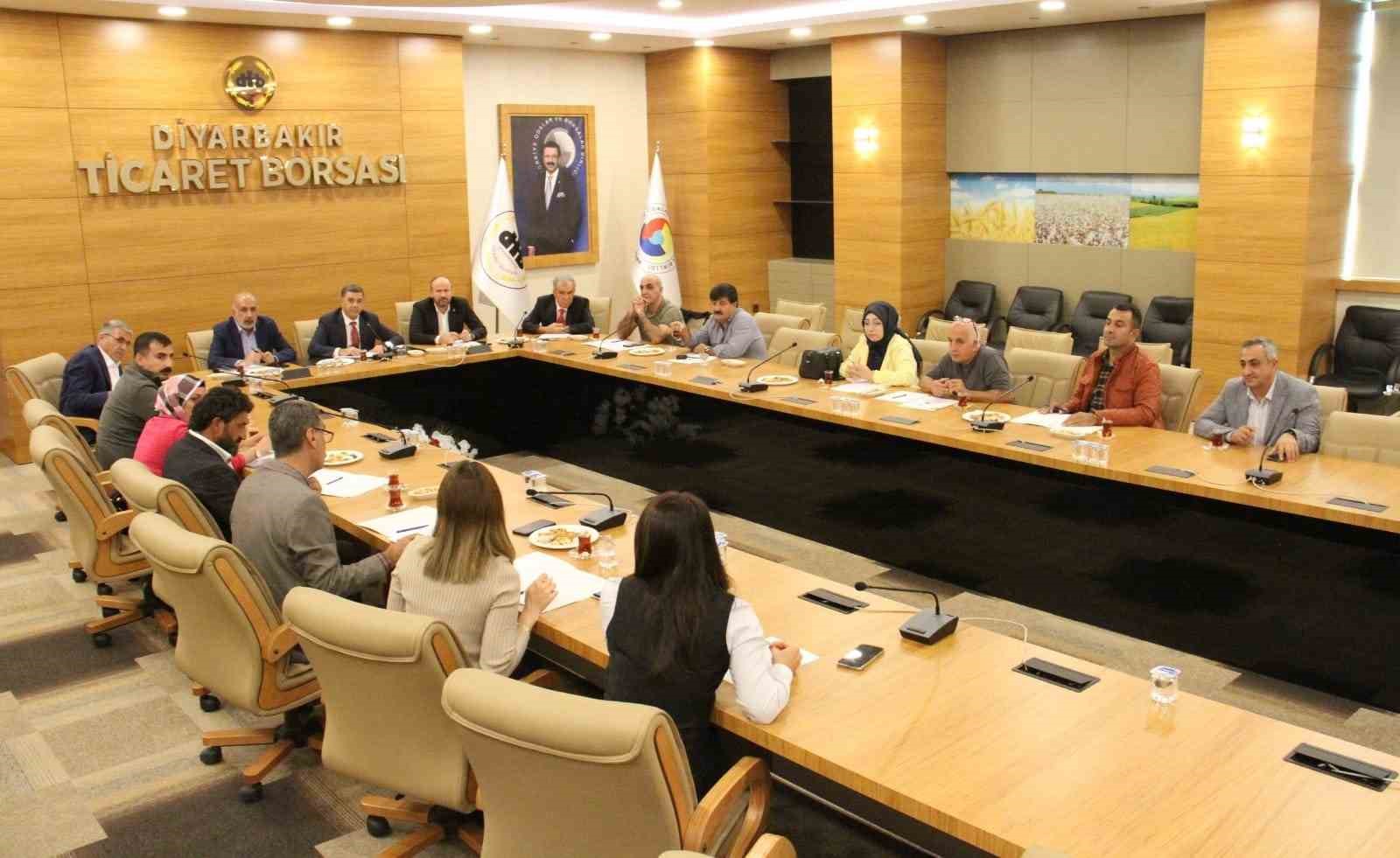 Diyarbakır Tarım Konseyi ilk toplantısını gerçekleştirdi