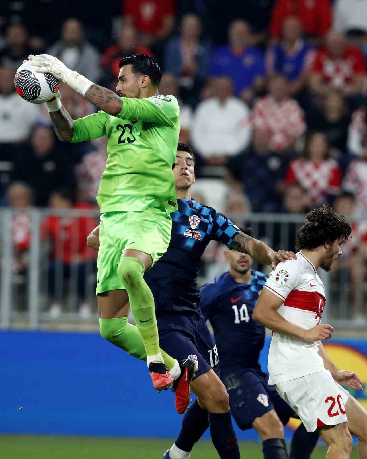 EURO 2024 Elemeleri: Hırvatistan: 0 - Türkiye: 1 (Maç sonucu)