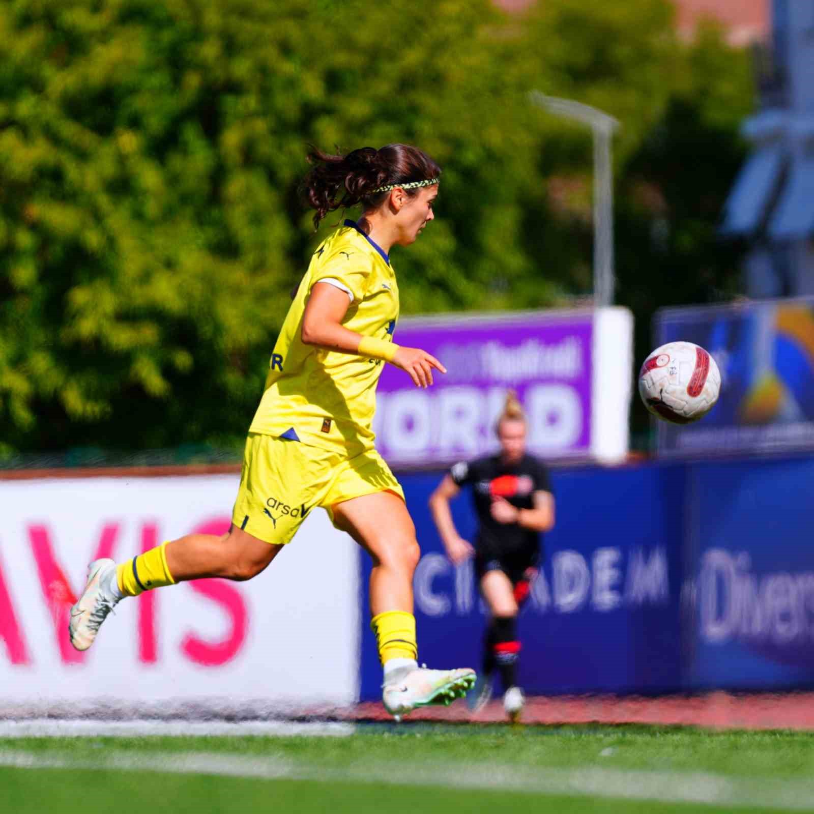 Kadın Futbol Süper Ligi: Fenerbahçe: 1 - Fatih Karagümrük: 0