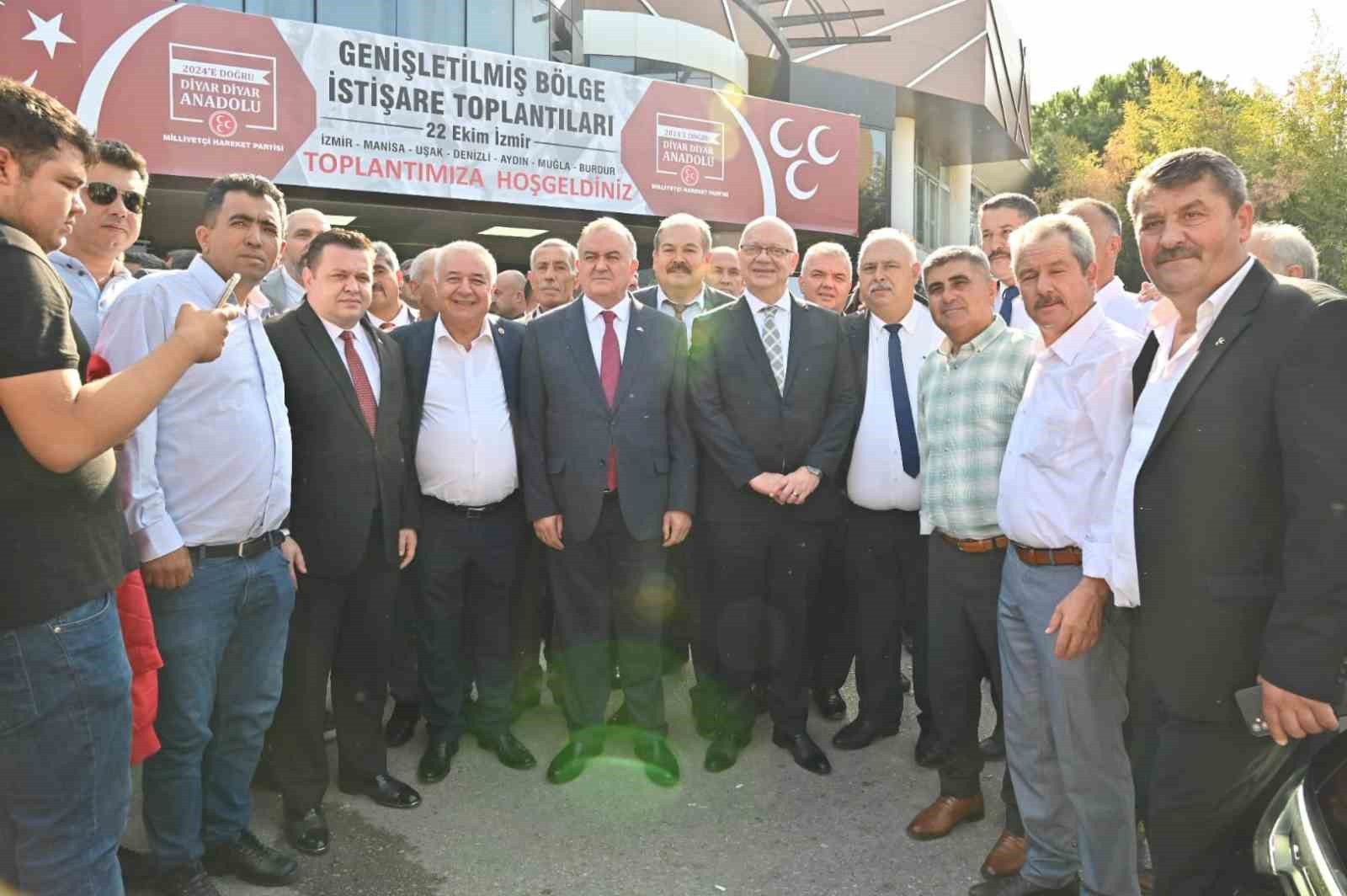 Başkan Ergün, İzmir’de Genişletilmiş Bölge İstişare Toplantısına katıldı