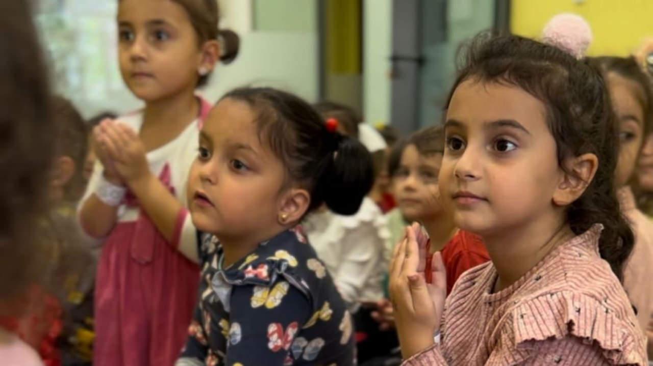 4-6 yaş Kur’an kursu öğrencilerinden Filistin’e destek