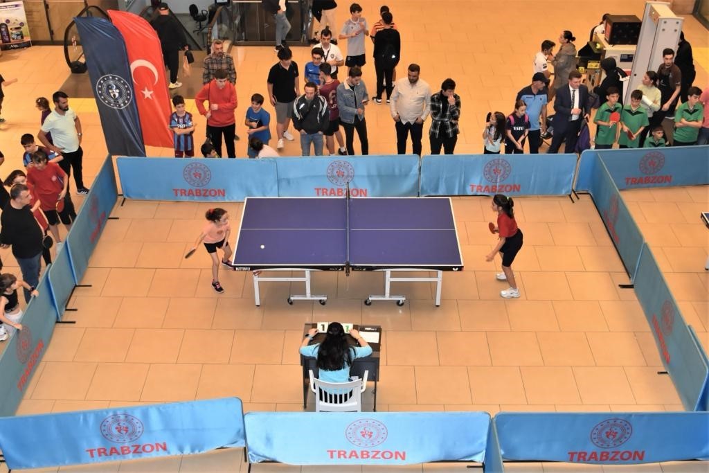 Forum Trabzon masa tenisi turnuvasına ev sahipliği yaptı
