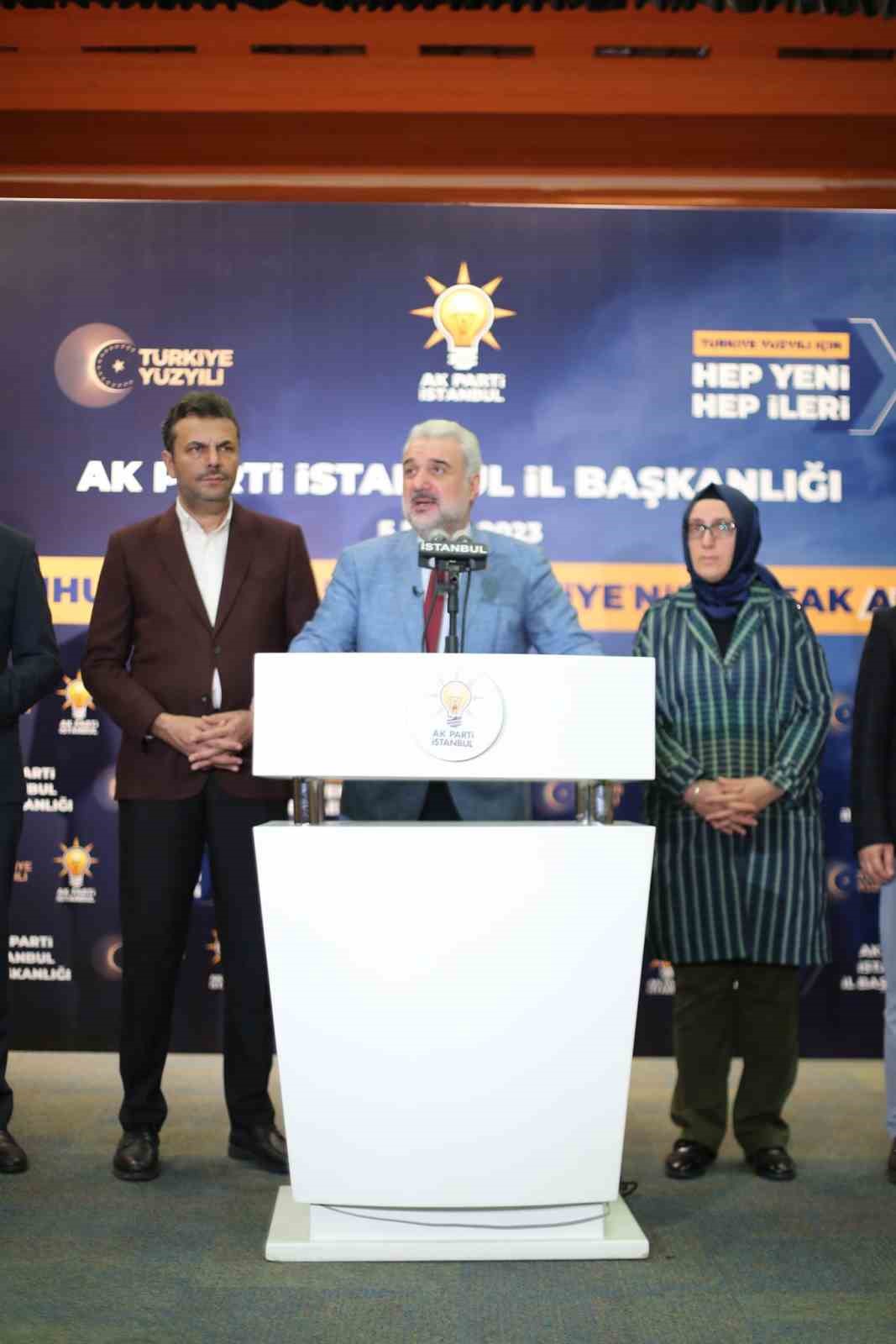 AK Parti İstanbul İl Başkanı Kabaktepe, “Partimiz 2019 yılının ötesinde daha büyük bir başarıyla 2024 seçimlerinden de çıkacaktır”