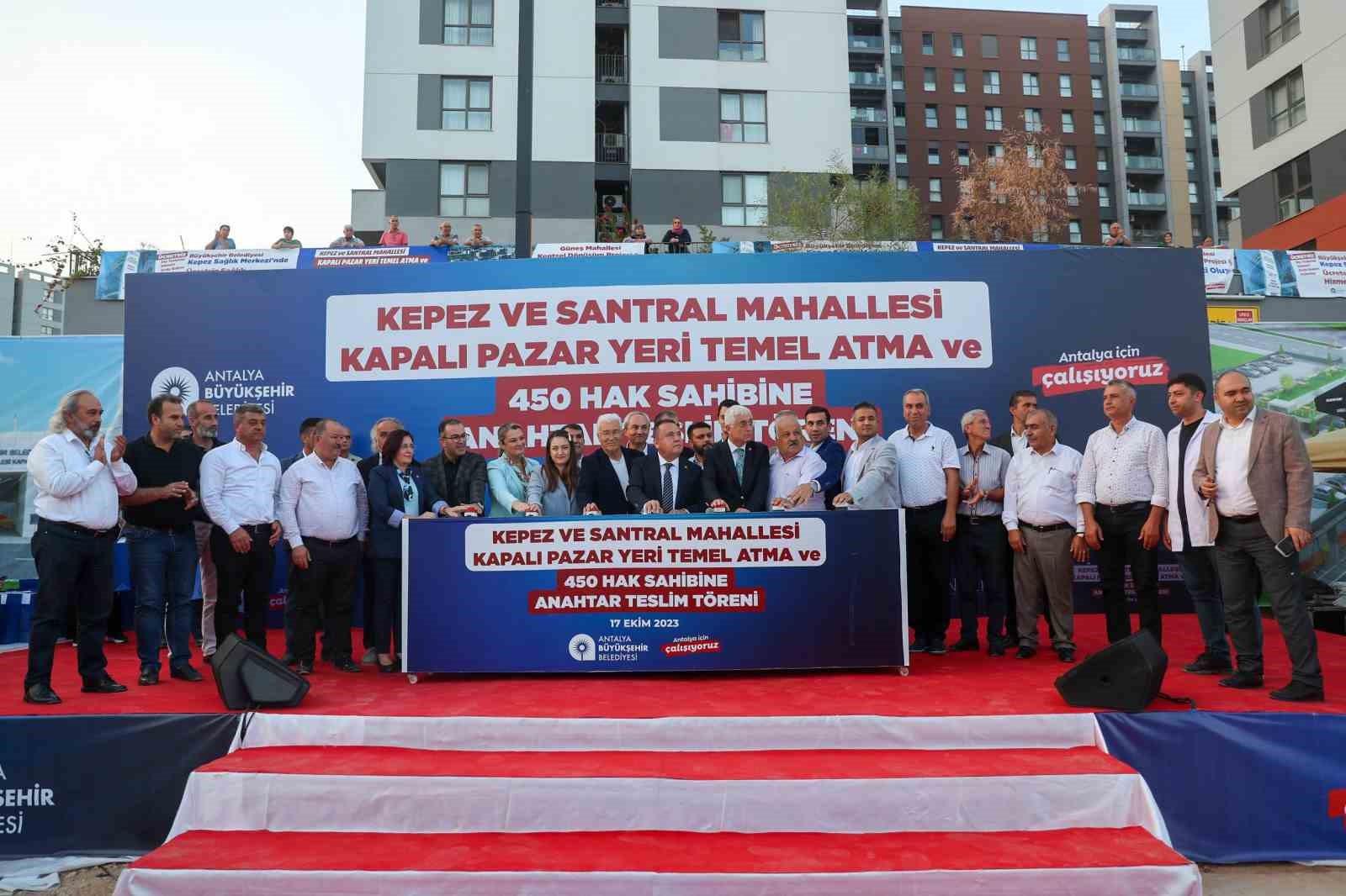 Kepez ve Santral Mahallesi’nde çifte mutluluk