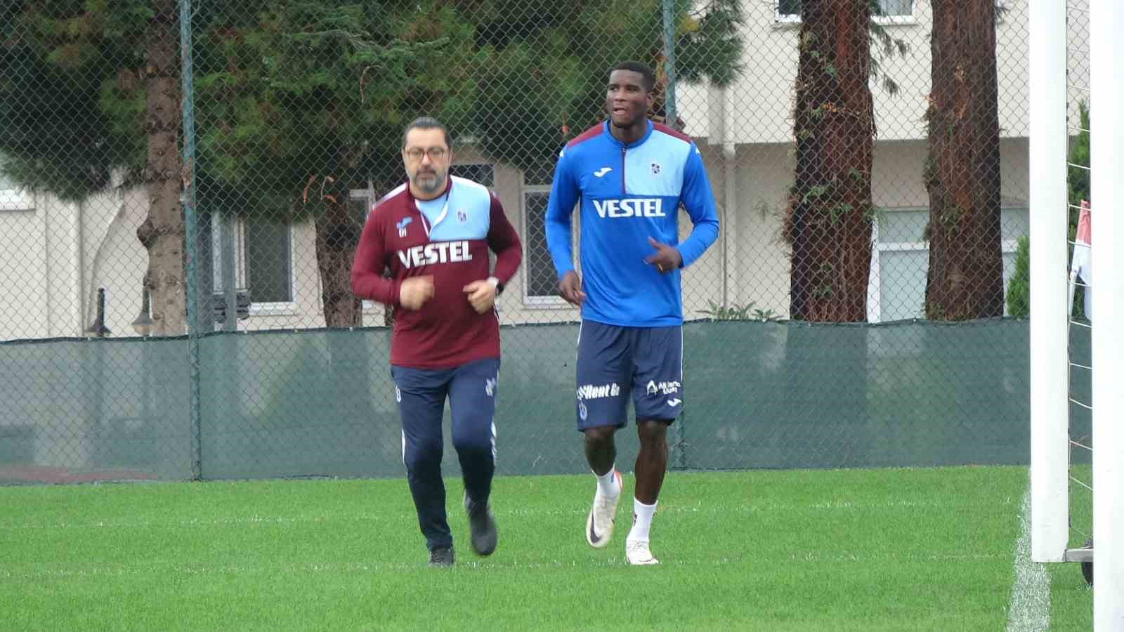 Trabzonspor, Alanyaspor maçının hazırlıklarını sürdürdü