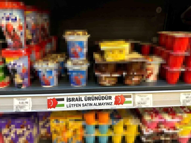 Ordulu esnaf İsrail ürünlerine boykot başlattı: Lütfen satın almayın