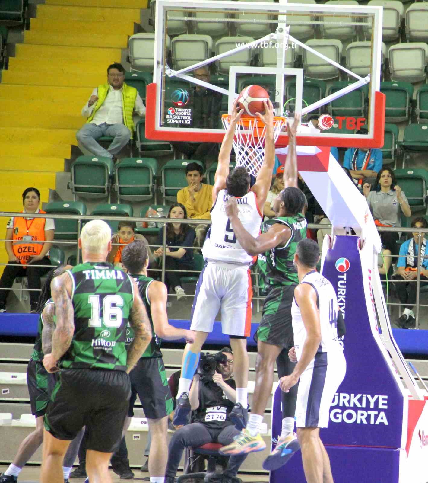 Türkiye Sigorta Basketbol Süper Ligi: Çağdaş Bodrumspor: 89 - Darüşşafaka: 73